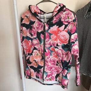 Lululemon rose zip up